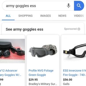 Military tactical goggles